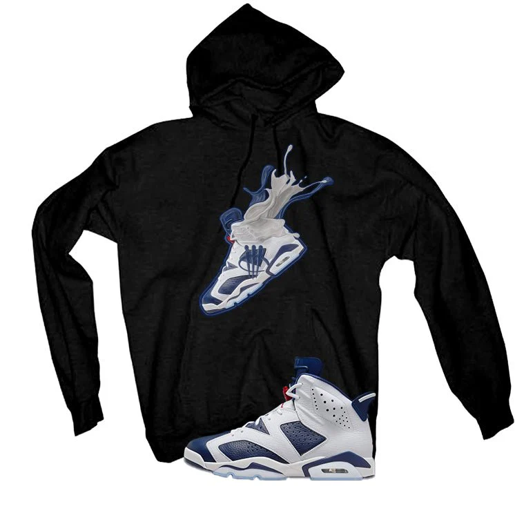 Air Jordan 6 Olympic Black T-Shirt (SPLASH 6)| illcurrency - Image 3