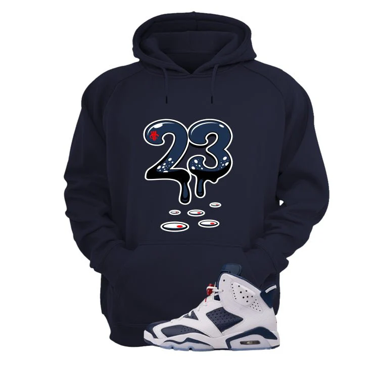 Air Jordan 6 Olympic | illcrrency Navy Blue T-Shirt (23)| illcurrency - Image 3