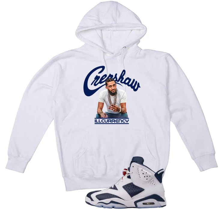 Air Jordan 6 Olympic White T-Shirt (Crenshaw)| illcurrency - Image 3