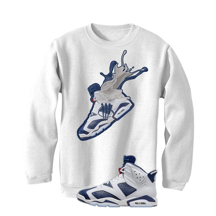 Air Jordan 6 Olympic White T-Shirt (SPLASH 6)| illcurrency - Image 4