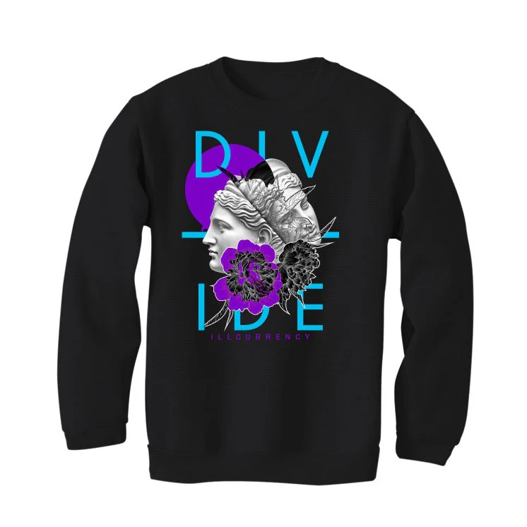 Air Jordan 6 Retro “Aqua” | illcurrency Black T-Shirt (Divide) - Image 4