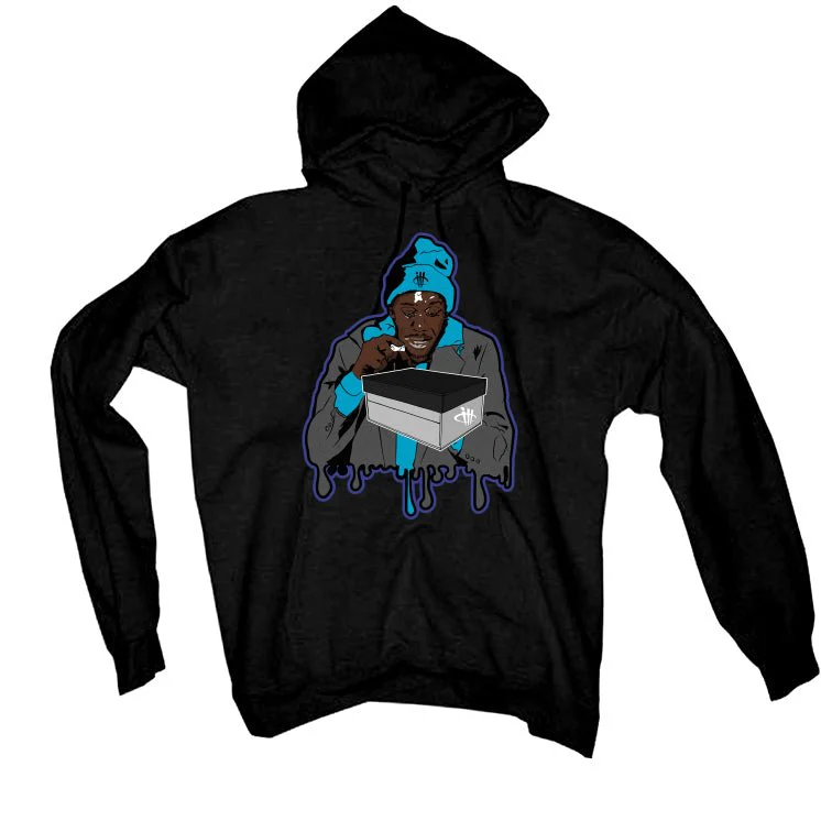 Air Jordan 6 Retro “Aqua” | illcurrency Black T-Shirt (UNCENDORED) - Image 3