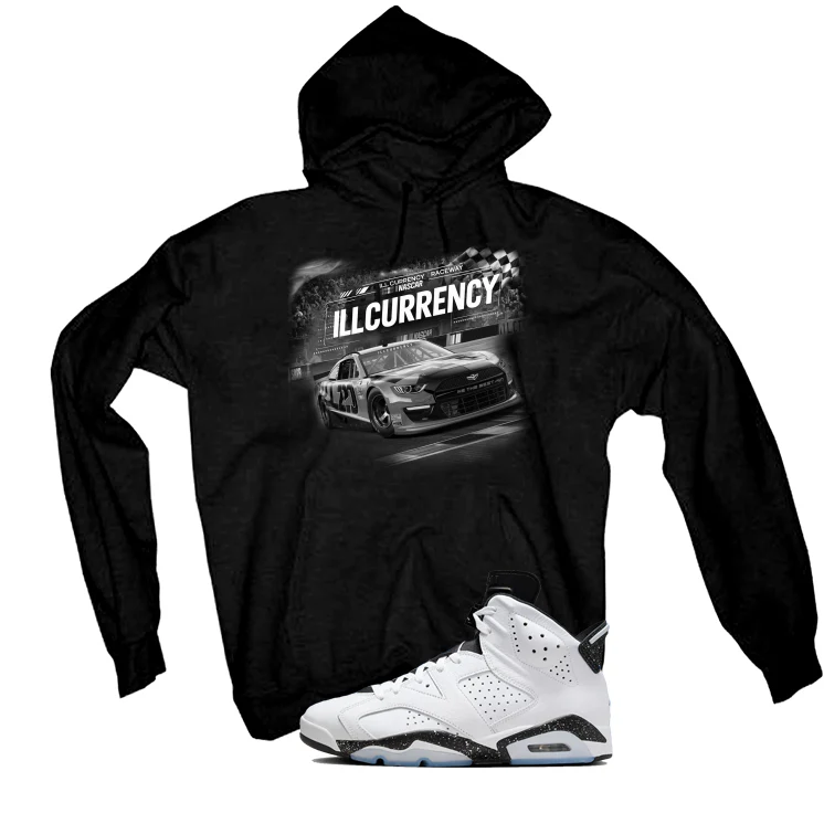 Air Jordan 6 Reverse Oreo Black T-Shirt (Illcurrency Raceway)| illcurrency - Image 3