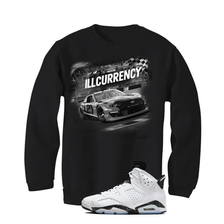 Air Jordan 6 Reverse Oreo Black T-Shirt (Illcurrency Raceway)| illcurrency - Image 4