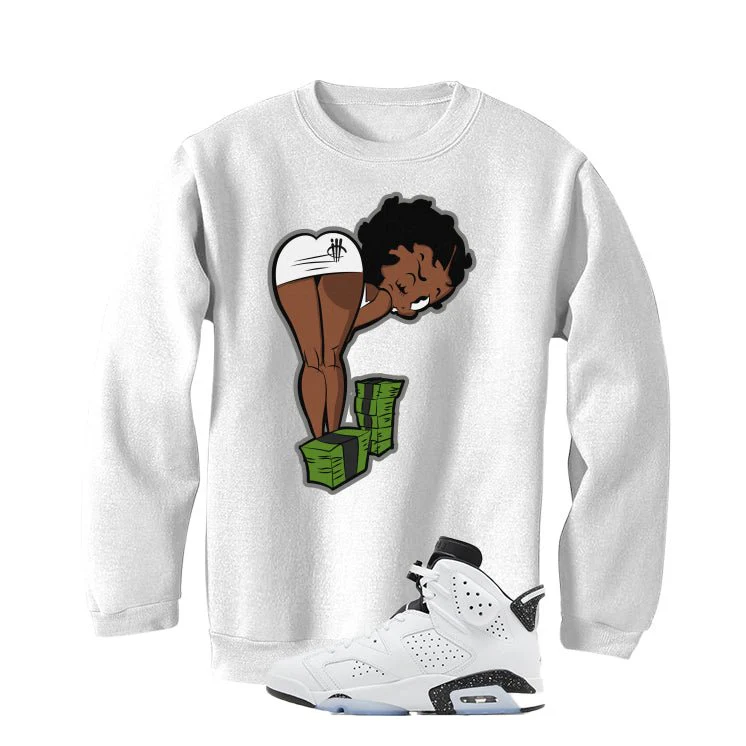 Air Jordan 6 Reverse Oreo White T-Shirt (BOO)| illcurrency - Image 4