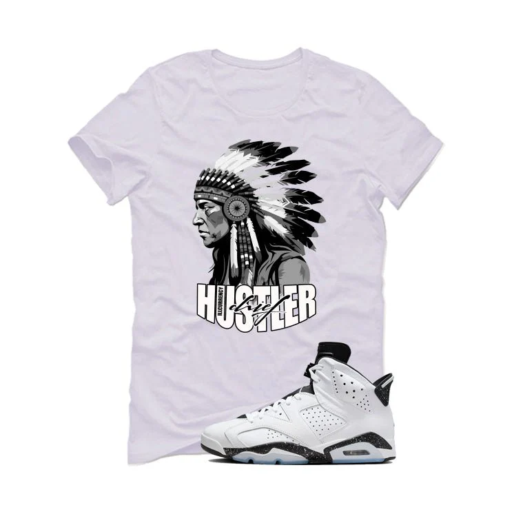 Air Jordan 6 Reverse Oreo White T-Shirt (Chief Hustler)| illcurrency - Image 2
