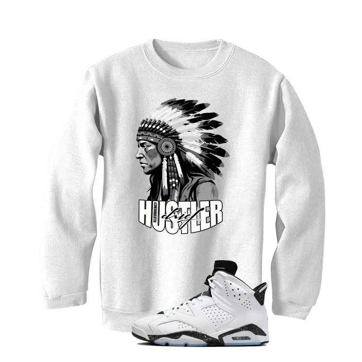 Air Jordan 6 Reverse Oreo White T-Shirt (Chief Hustler)| illcurrency - Image 4