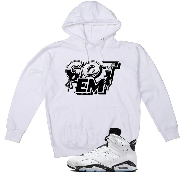 Air Jordan 6 Reverse Oreo White T-Shirt (Got Em)| illcurrency - Image 3