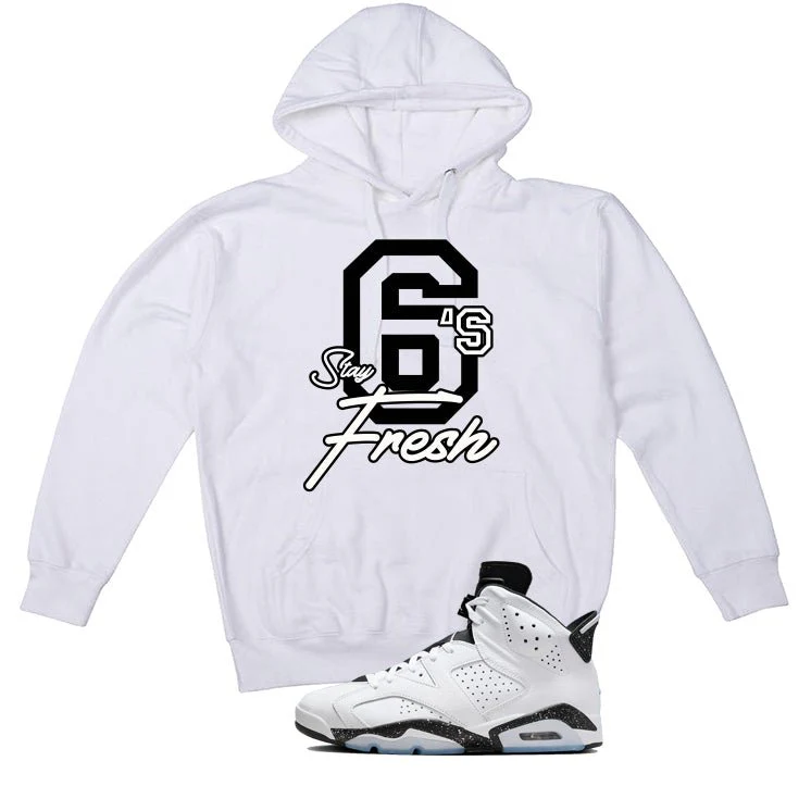 Air Jordan 6 Reverse Oreo White T-Shirt (Stay Fresh)| illcurrency - Image 3