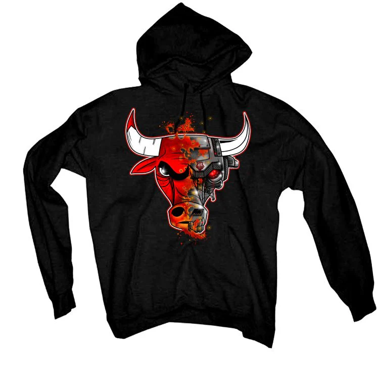 Air Jordan 6 “Toro Bravo” | illcurrency Black T-Shirt (Bulls) - Image 3