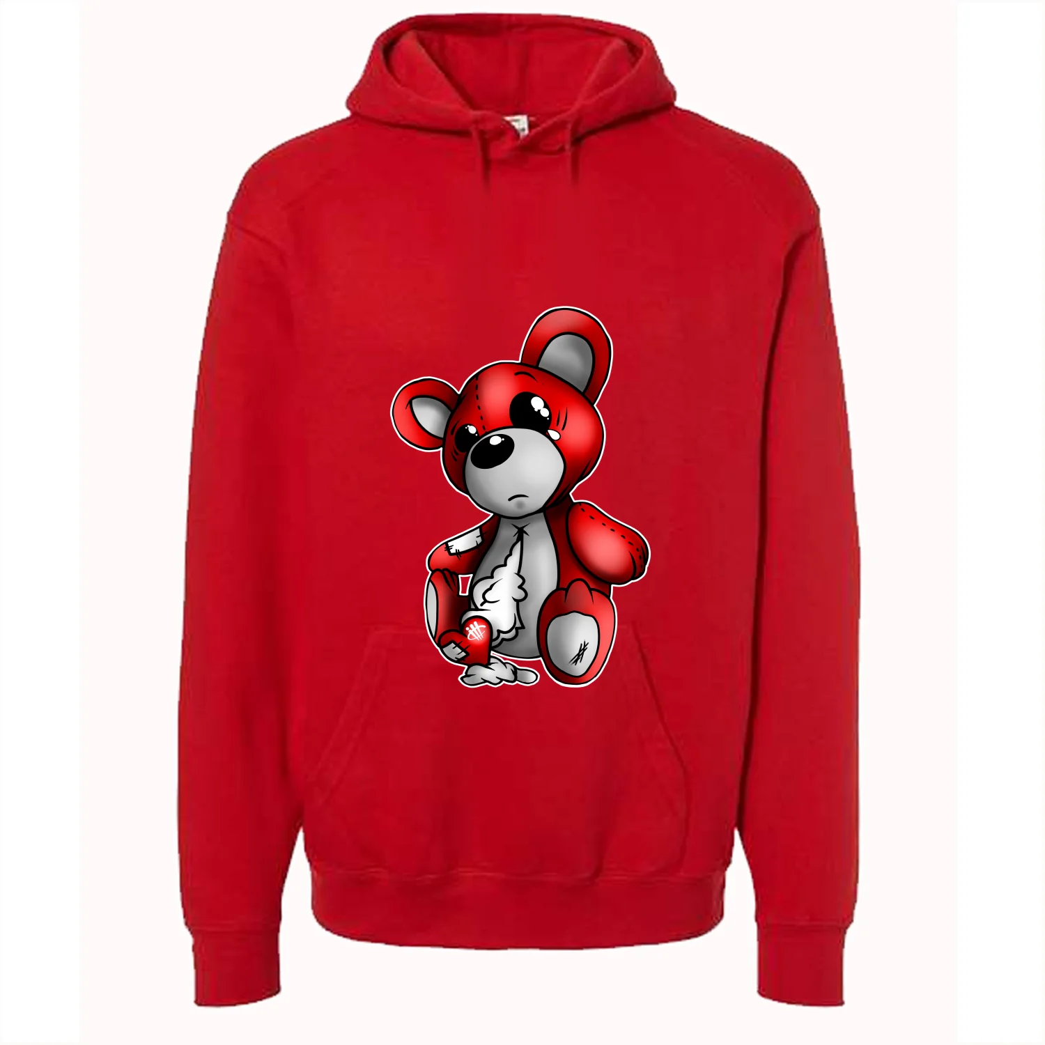 Air Jordan 6 “Toro Bravo” | illcurrency Red T-Shirt (Big Teddy) - Image 3