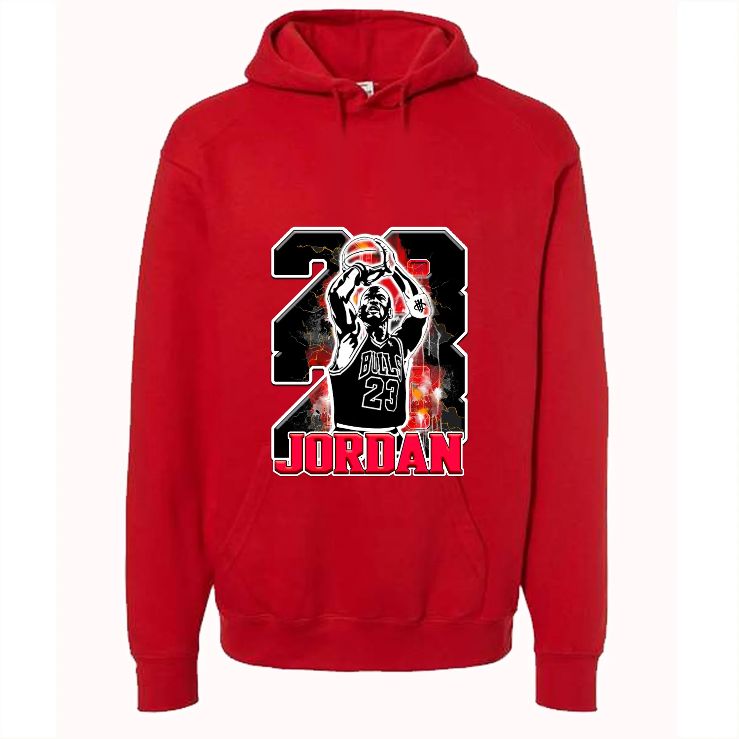 Air Jordan 6 “Toro Bravo” | illcurrency Red T-Shirt (Jordan) - Image 3