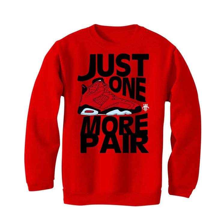 Air Jordan 6 “Toro Bravo” | illcurrency Red T-Shirt (JUST ONE MORE PAIR) - Image 4