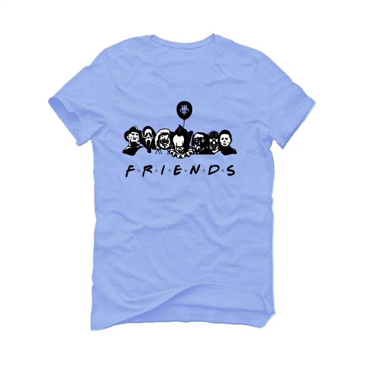 Air Jordan 6 “UNC” 2022 Carolina Blue T-Shirt (Friends) - Image 2