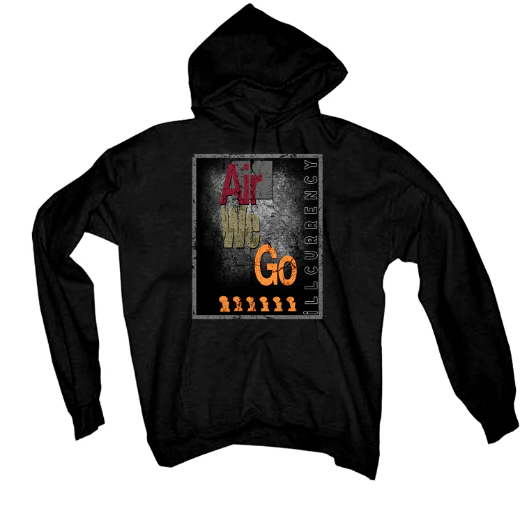 Air Jordan 7 “Black Olive” Black T-Shirt (AIR WE GO) - Image 3