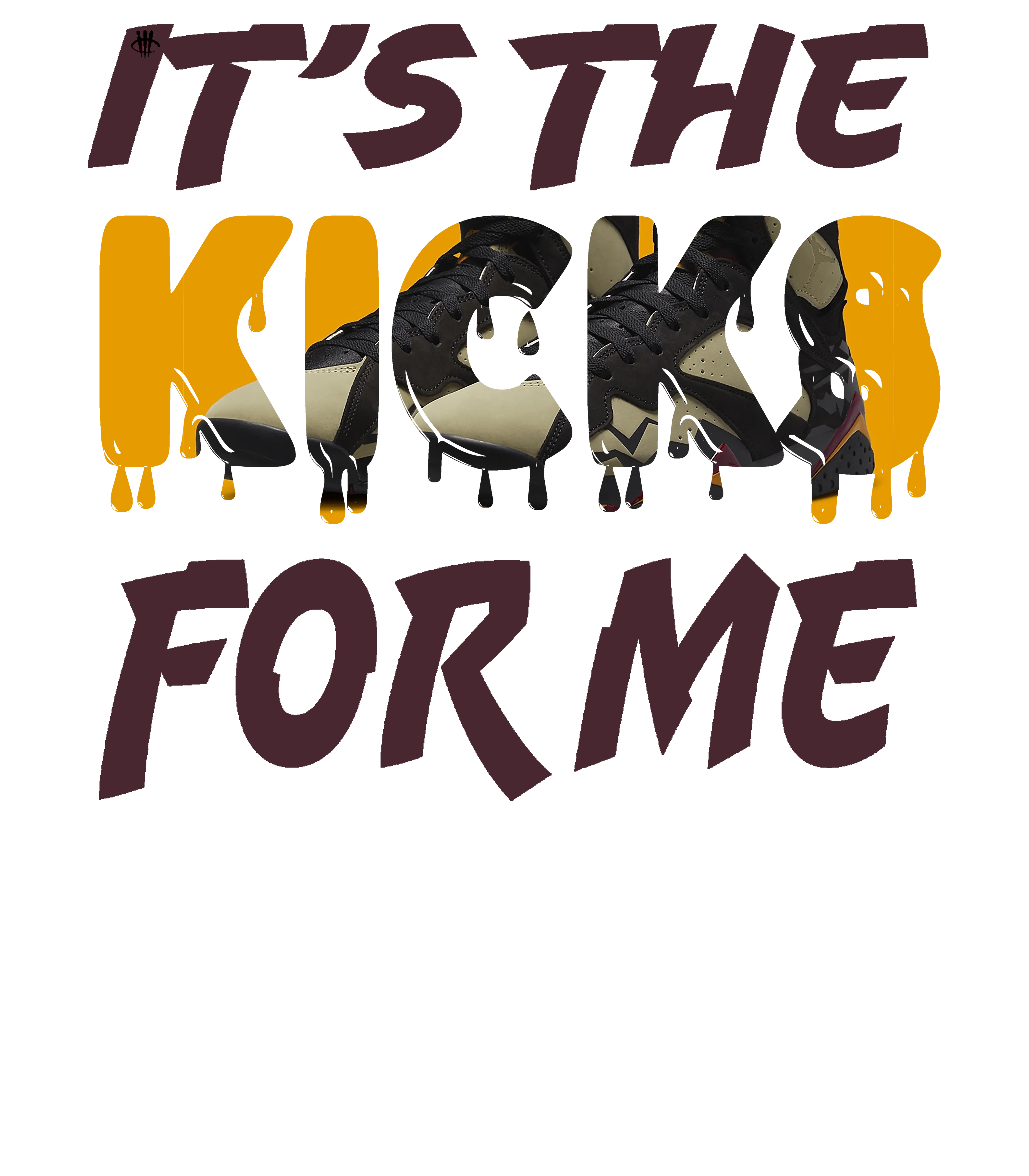Air Jordan 7 “Black Olive” Black T-Shirt (Its the kicks for me)
