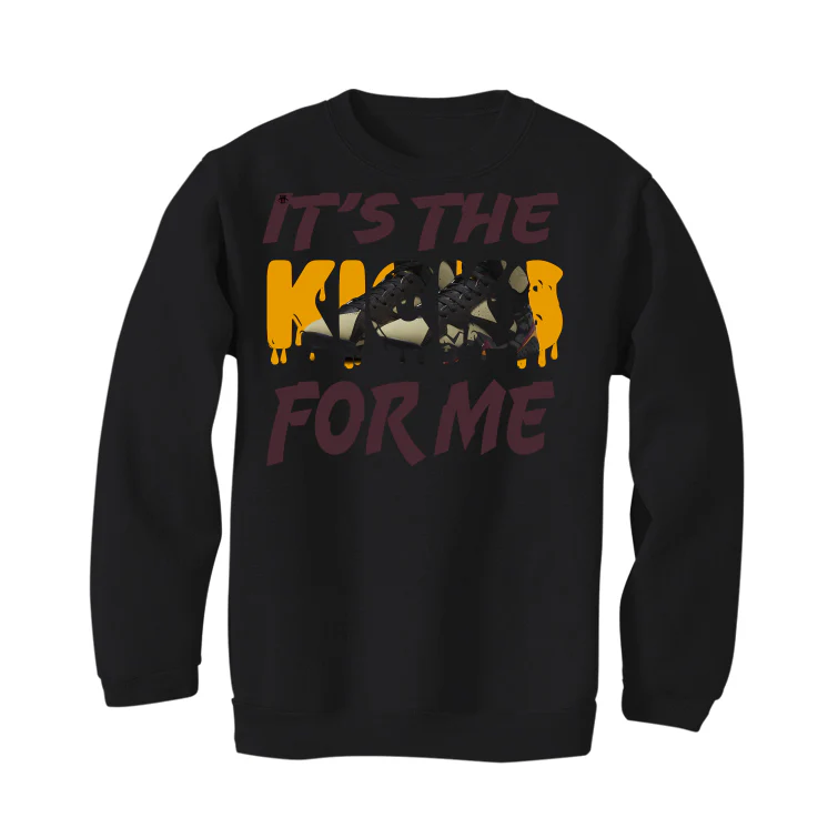 Air Jordan 7 “Black Olive” Black T-Shirt (Its the kicks for me) - Image 4