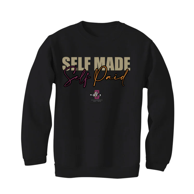 Air Jordan 7 “Black Olive” Black T-Shirt (Self Made Self Paid) - Image 4