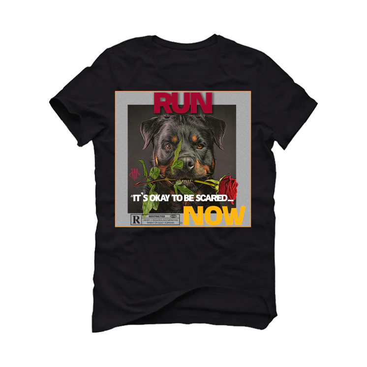 Air Jordan 7 “Cardinal” Black T-Shirt (RUN) - Image 2
