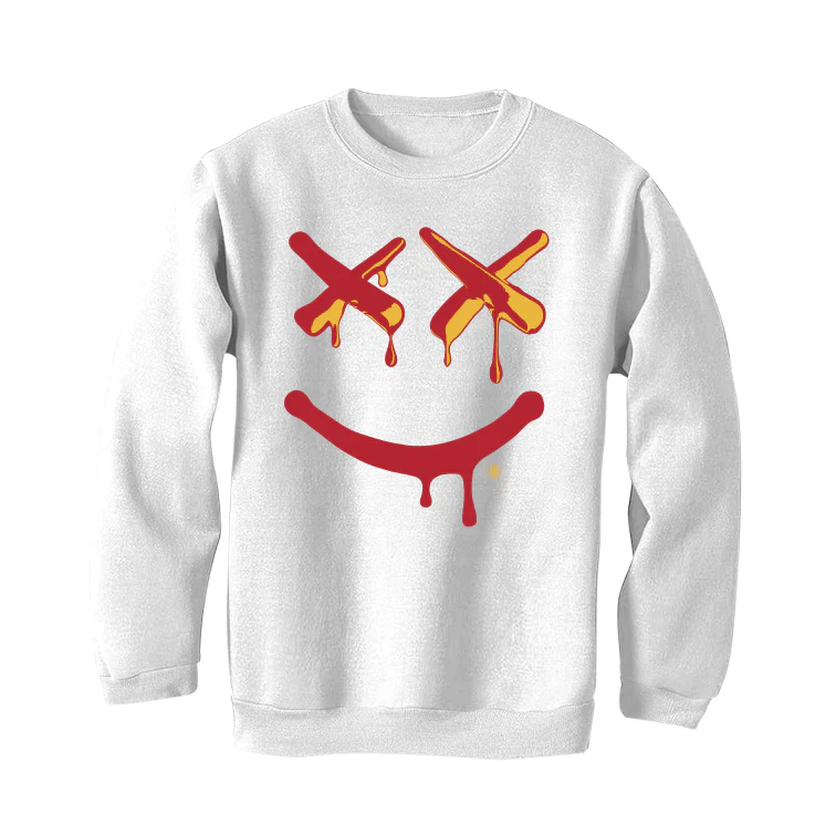 Air Jordan 7 “Cardinal” White T-Shirt (Happy Drip) - Image 4