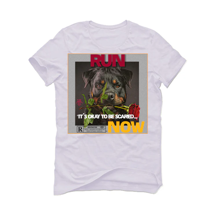 Air Jordan 7 “Cardinal” White T-Shirt (RUN) - Image 2