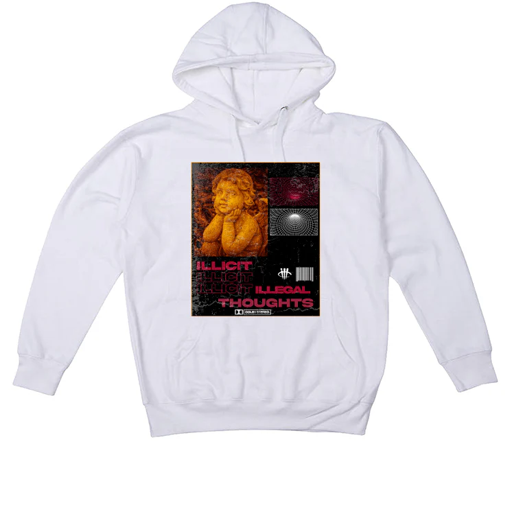 Air Jordan 7 “Cardinal” White T-Shirt (THOUGHTS) - Image 3
