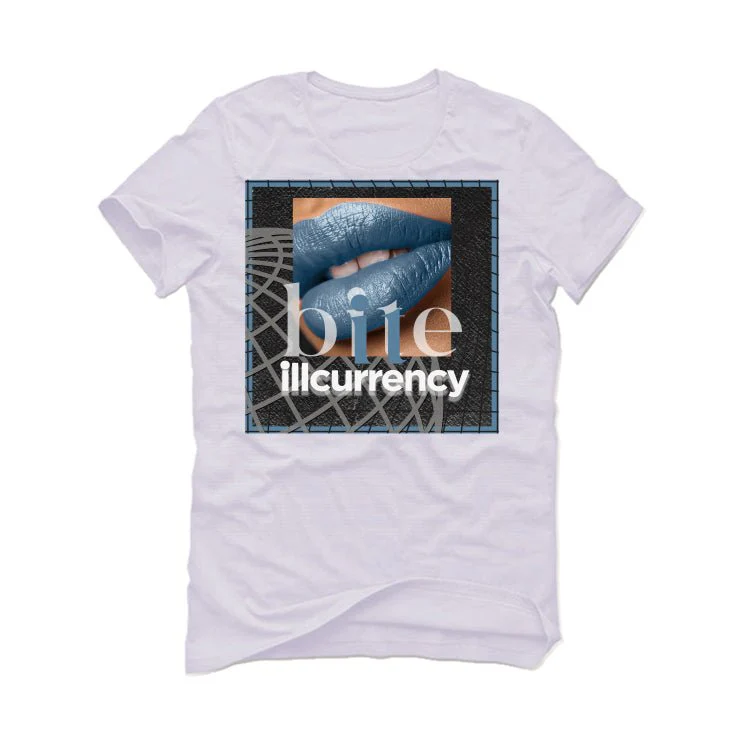 Air Jordan 7 Chambray - White T-Shirt (BITE IT) - Image 2