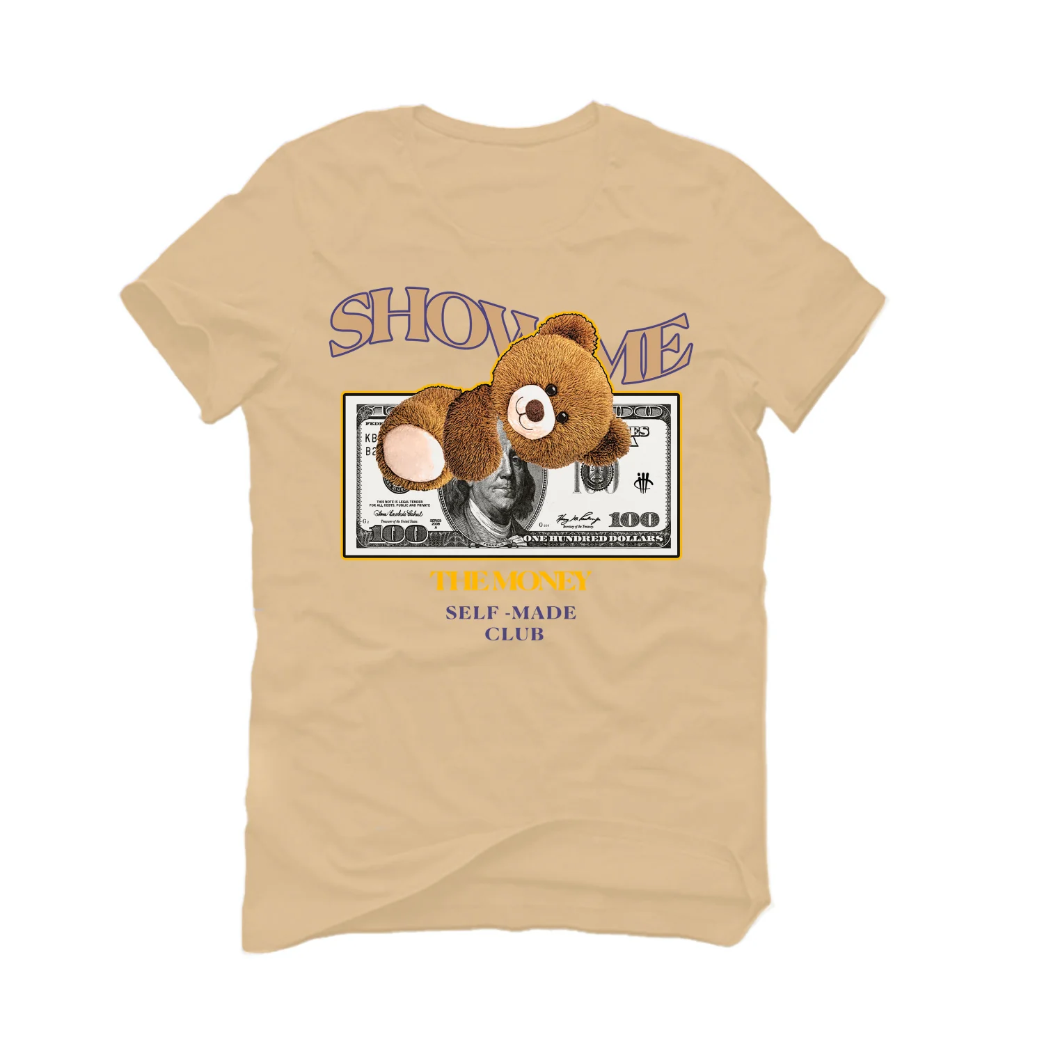 Air Jordan 7 SE “Afrobeats" Tan T-Shirt (TEDDY MO) - Image 2
