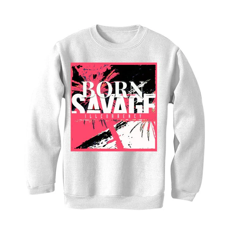 Air Jordan 7 White Infrared - White T-Shirt (SAVAGE) - Image 4