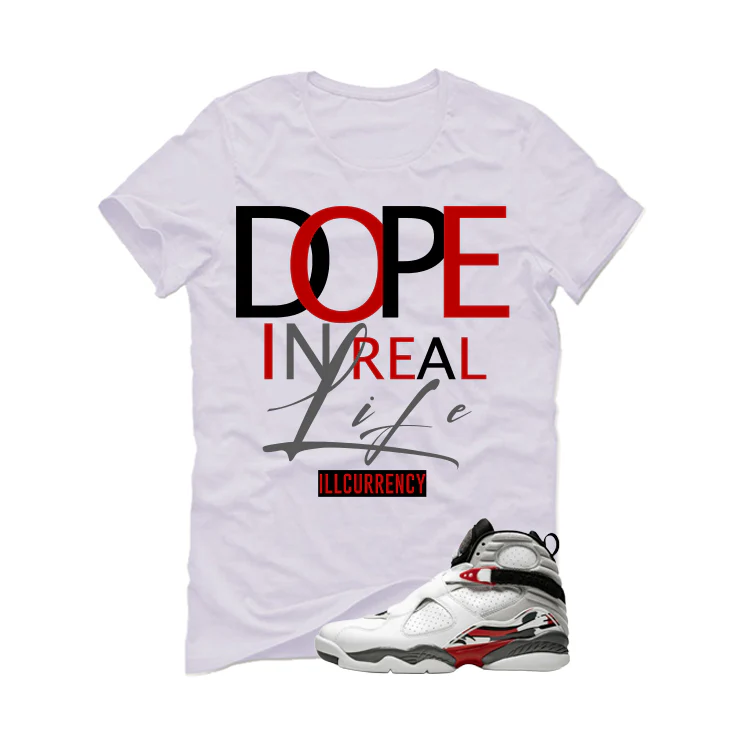 Air Jordan 8 Bugs Bunny Matching T-Shirt, Sweatshirts & Hoodies White T-Shirt (DOPE)| illcurrency - Image 2