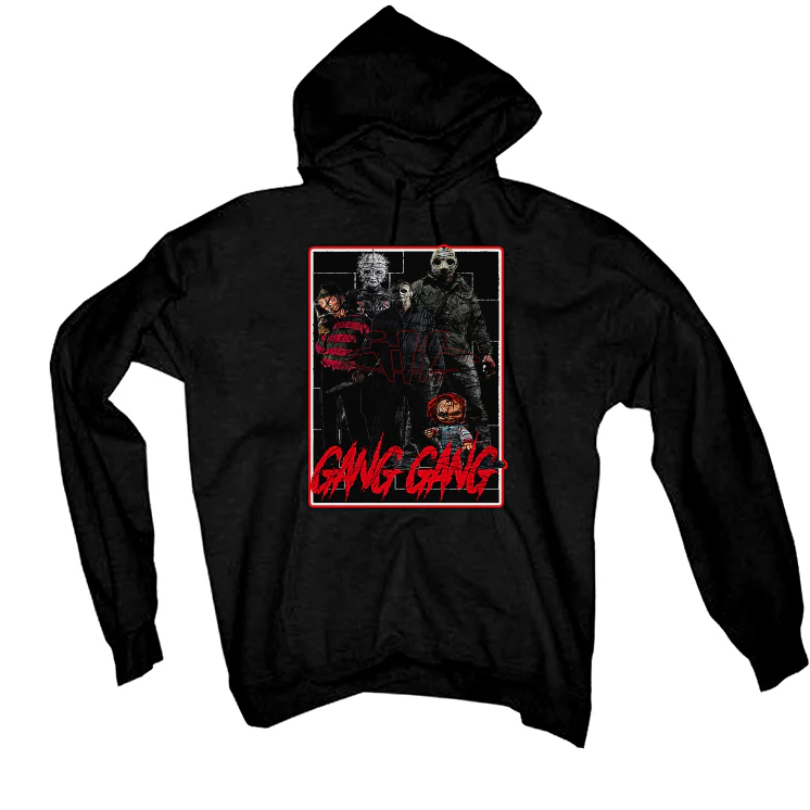 Air Jordan 8 “Paprika” Black T-Shirt (GANG GANG) - Image 3