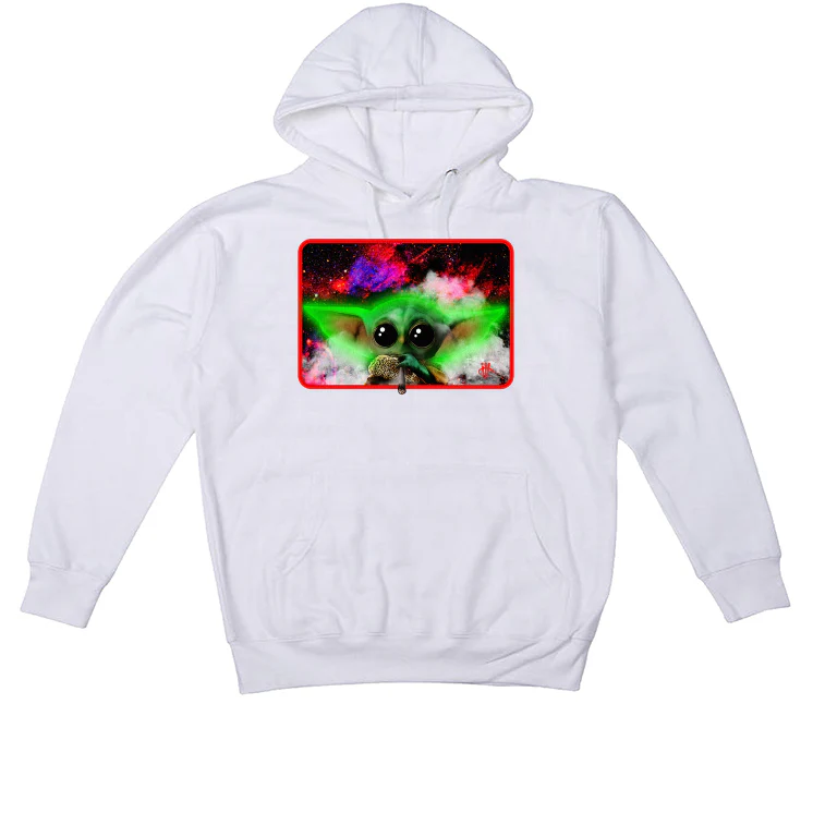 Air Jordan 8 “Paprika” White T-Shirt (SPACE LIL JEDI) - Image 3