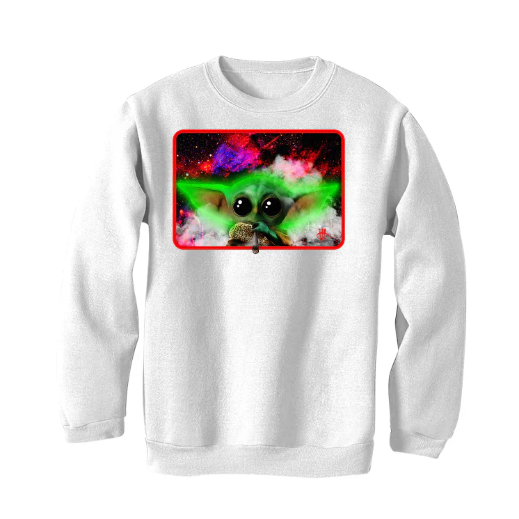 Air Jordan 8 “Paprika” White T-Shirt (SPACE LIL JEDI) - Image 4