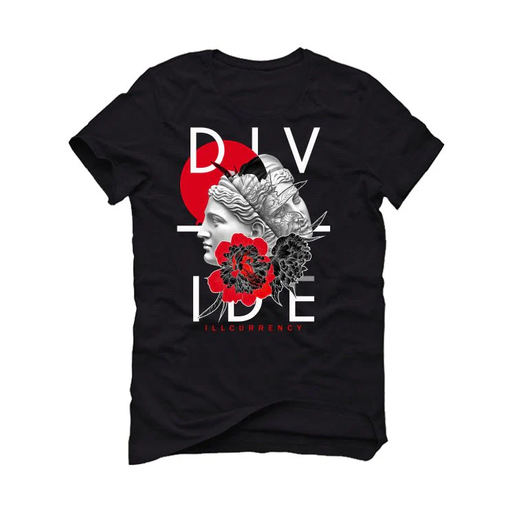Air Jordan 8 “Playoffs” Black T-Shirt (Divide) - Image 2