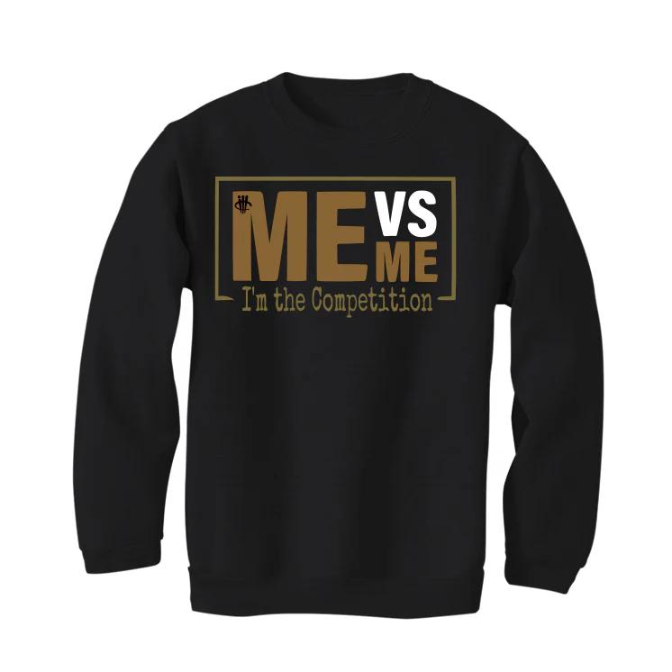 Air Jordan 9 Boot NRG Black Gum Black T-Shirt (Me vs Me) - Image 4