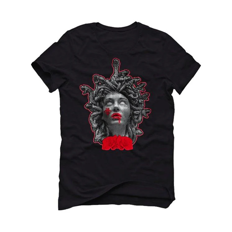 Air Jordan 9 “Chile Red” Black T-Shirt (ILLDUSA) - Image 2
