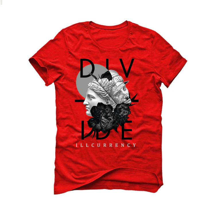 Air Jordan 9 “Chile Red” Red T-Shirt (Divide) - Image 2