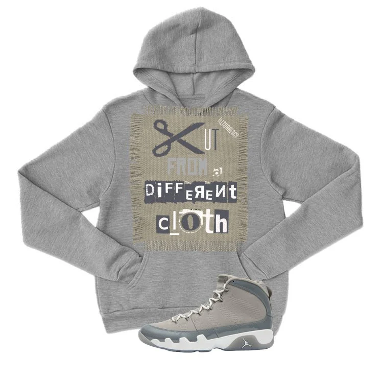Air Jordan 9 Cool Grey Grey T-Shirt (Cut from a different cloth)| illcurrency - Image 3