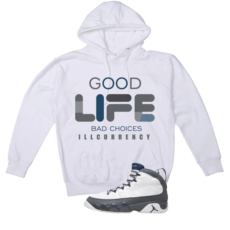 Air Jordan 9 Flint Grey Matching T-Shirt, Sweatshirts & Hoodies White T-Shirt (Bad Choices)| illcurrency - Image 3