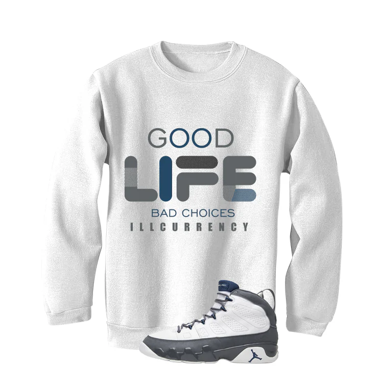 Air Jordan 9 Flint Grey Matching T-Shirt, Sweatshirts & Hoodies White T-Shirt (Bad Choices)| illcurrency - Image 4