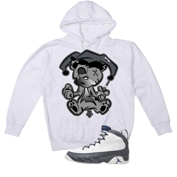 Air Jordan 9 Flint Grey Matching T-Shirt, Sweatshirts & Hoodies White T-Shirt (Teddy Joker)| illcurrency - Image 3