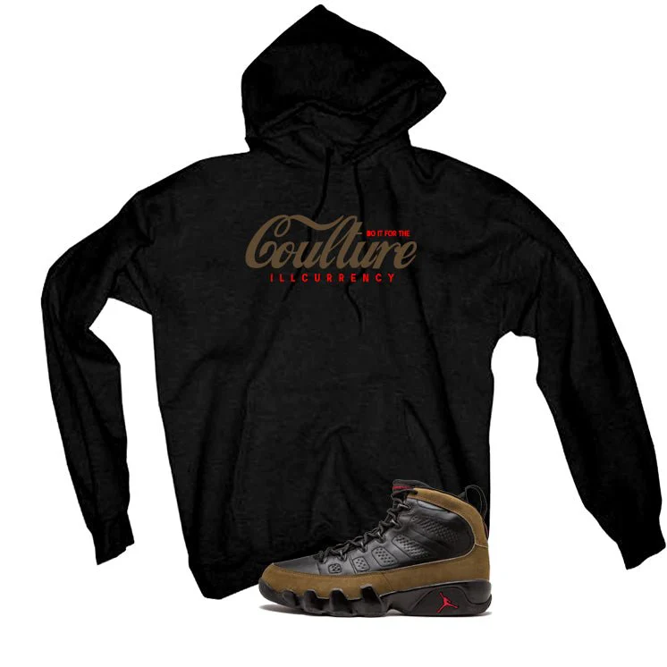 Air Jordan 9 Olive Black T-Shirt (Coulture)| illcurrency - Image 3