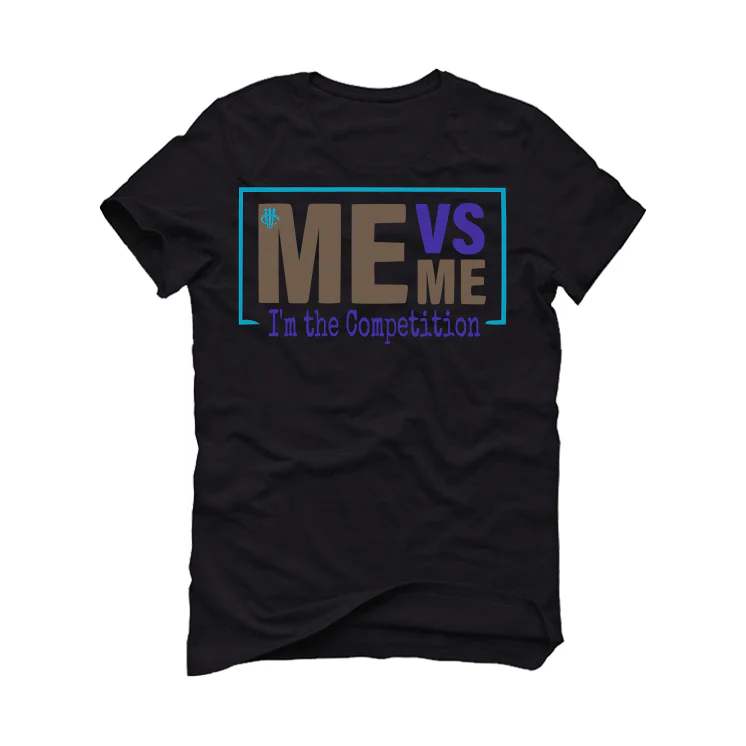 Air Jordan 9 “Olive Concord” Black T-Shirt (Me vs Me) - Image 2