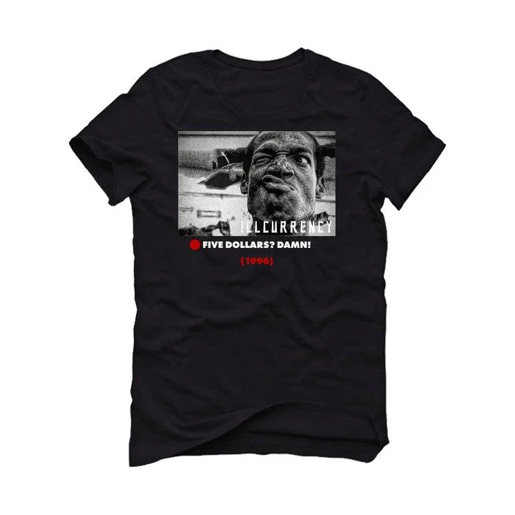 Air Jordan 9 “Particle Grey” Black T-Shirt (FIVE DOLLARS) - Image 2