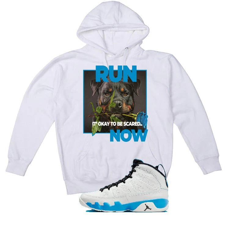 Air Jordan 9 “Powder Blue” | illcurrency White T-Shirt (RUN) - Image 3