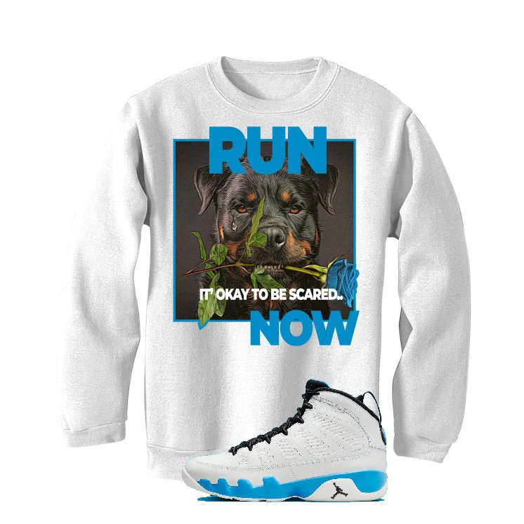 Air Jordan 9 “Powder Blue” | illcurrency White T-Shirt (RUN) - Image 4