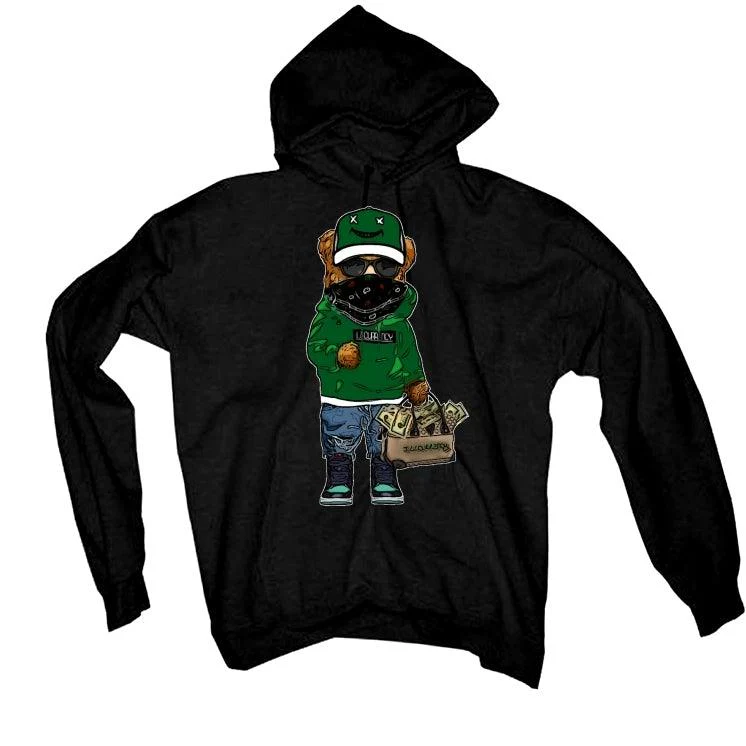 Air Jordan OG HIGH PINE GREEN 2020 Black T-Shirt (Duffle Bag) - Image 2
