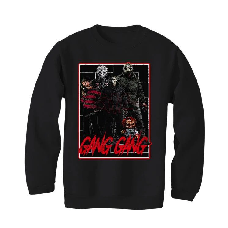 Aj1 Hi Zoom “Crater” Black T-Shirt (gang gang) - Image 3