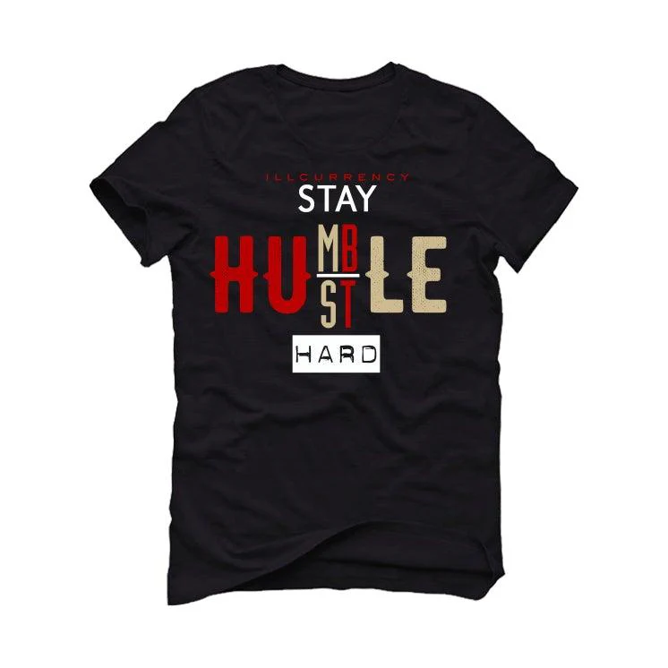 Balenciaga Triple S Black Black T-Shirt (Stay Humble Hustle Hard) - Image 2