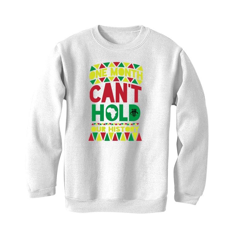 BLACK HISTORY MONTH White T-Shirt (ONE MONTH) - Image 4